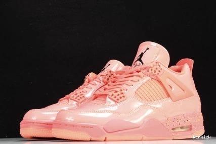 NRG WMNS BLACK-VOLT' PUNCH JORDAN AQ9128-600 RETRO AIR 4 'HOT 1113